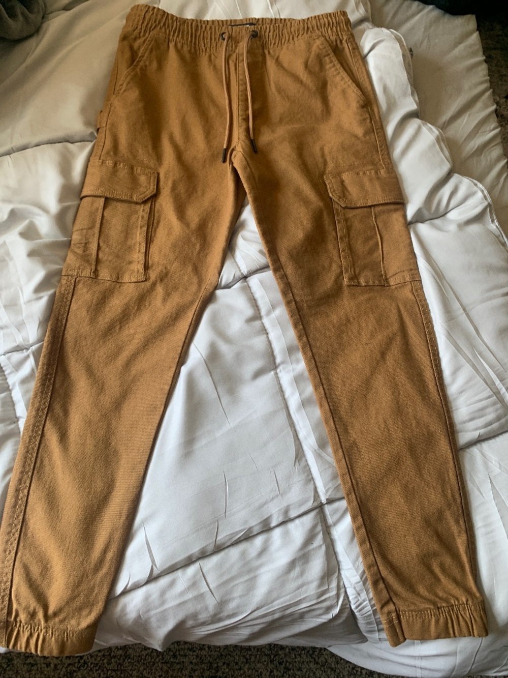 Reserved Supply Men’s Tobacco Cargo Pants (Size S)